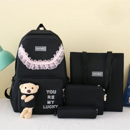 4pcs Backpack