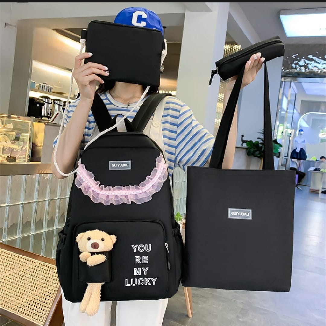 4pcs Backpack