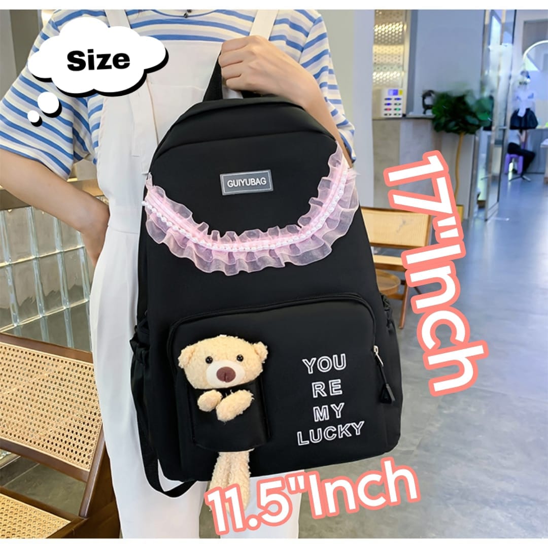 4pcs Backpack
